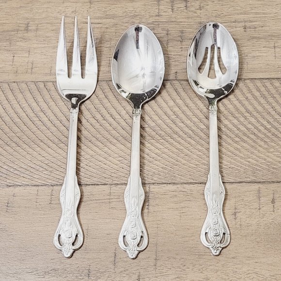 Heritage Mint Ltd ROYAL ALISTER 18/10 Stainless Serving Set - Picture 2 of 7